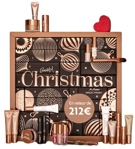 M. Asam MAGIC FINISH Adventskalender 2025 – Adventskalender im Wert von 212 €, mit 24 Beauty-Überraschungen, Kosmetikadventskalender für Frauen, Weihnachtskalender Make-up