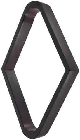 BESTonZON Rhombus Billardhalter für Billardtisch, Schwarz