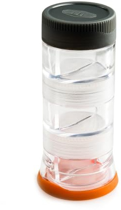GSI Outdoors - Spice Rocket: Lightweight, Modular Spice Carrier for Travel, Camping and Outdoors,Multi-coloured,0.5 fl. oz. x 6