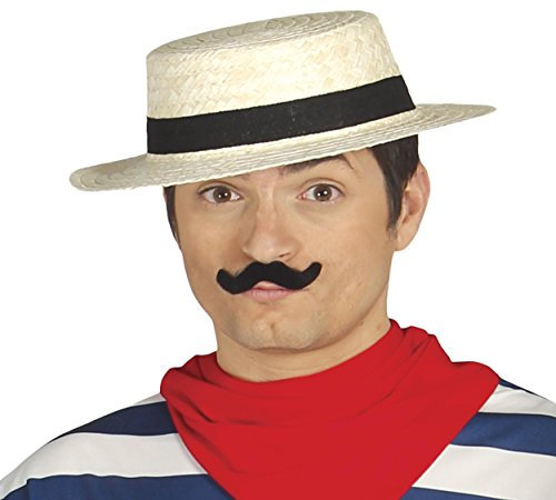 GUIRCA- Straw Canotier Hat, U (13600.0)