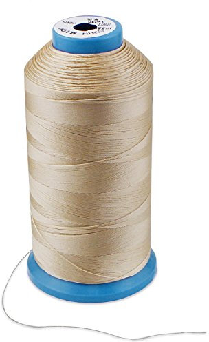 Aussel Bonded Nylon Nähgarn 1500 Yard Größe T70 # 69 für die Polsterung, Außenmarkt, Drapierung, Friesen, Gepäck, Geldbörsen