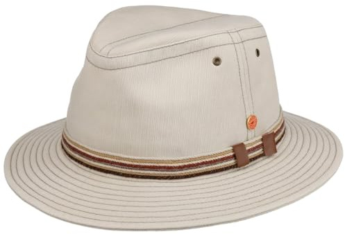 Mayser Menowin Outdoorhut Traveller Krempe UV-Schutz Kordelband Made in EU Herren Sommer