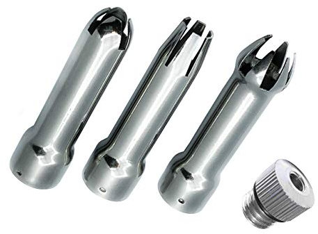 für Sahnespender-Ersatztüllen,edelstahl tüllen,Spritztüllen Set,für Sahnespender 3er Tüllen-Set Universal-Sahnespender-Ersatztüllen