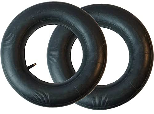 2 Pcs 3.50-8 Wheelbarrow Inner Tubes with TR-13 Straight Valve Inflatable inner tube Replacement for Hand Trucks Carts Trolley and More