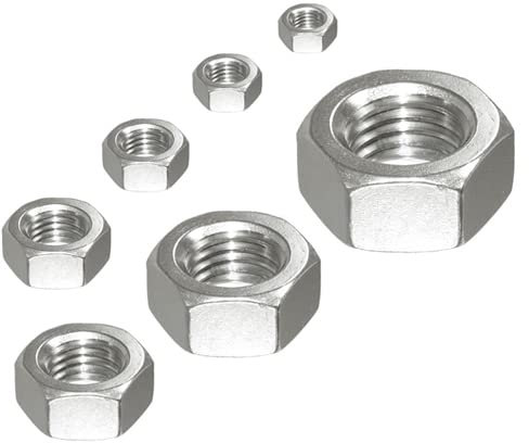 Muttern mit Linksgewinde, DIN 934, Edelstahl V2A - Sechskantmutter LINKS (M24, 5)