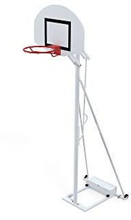 Basketballkorb mit Ständer und Rolle - transportabel - höhenverstellbar 2.60m bis 3.05m - 38Kg