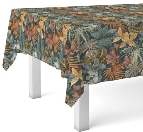 Martina Home Tovaglia in tela cerata Esla, 260 x 140 cm, colore singolo