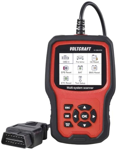VOLTCRAFT VC-OBD-9710 OBD II Diagnosverktyg VC-14616100