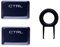 HUYUN Ctrl Keycaps Replacement for Corsair K95 K70 K65 RGB Rapidfire Mechanical Gaming Keyboard (K70 Ctrl X2PCS)