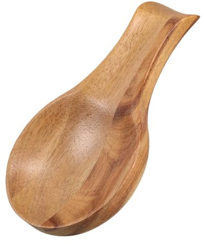 IMIKEYA Repose-cuillère Naturel Pour Cuisine Support De Cuillère Pour Comptoir Organisateur Ustensiles Et Louches