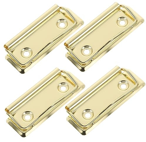 SHINEOFI 4stücke Teiliges Metall Klemmbrett Clips Langlebige Ordner Klammern Für Lehrer Papierorganisation Büro Schreibmappe Zubehör