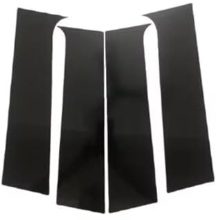 YLWDKORR Garniture Pilier Fenêtre Porte pour P&eugeot 206 1998-2012 Garniture Couverture de Montant de Colonne B C fenêtre portière Voiture