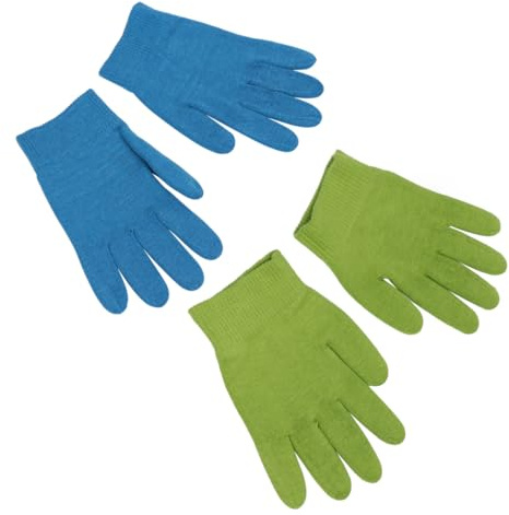 Beaupretty Guanti Idratanti in Gel per Mani 2 Paia Morbidi ed Elastici la Cura della Pelle a Casa e Spa