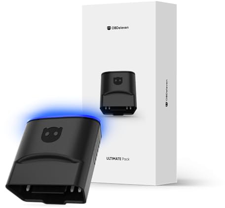OBDeleven 3 Ultimate – OBD2 Bluetooth Diagnostikscanner & Felkodsläsare Professionellt Bilverktyg (OBDeleven 3 Ultimate)