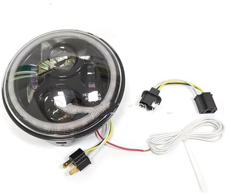 Faro Per Motocicletta Per VN900B8F Per Vulcan 900 1500 1600 1700 2000 Faro Per Moto Proiettore DRL Da 7 Pollici Con Luce Abbagliante E Anabbagliante