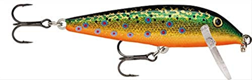Rapala - Leurre de Pêche Countdown - Matériel de Pêche avec Construction Balsa - Leurre Pêche d'eau Douce - Profondeur de Nage 0.9-1.8m - Taille 5cm / 5g - Fabriqué en Estonie - Blue Trout