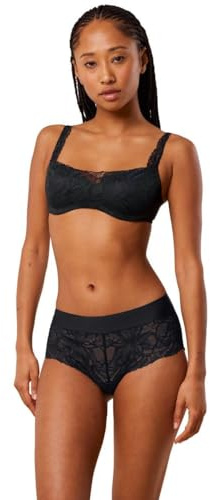Triumph Body Make-Up Illusion Lace Balconette, Reggiseno Donna, Nero, 4C