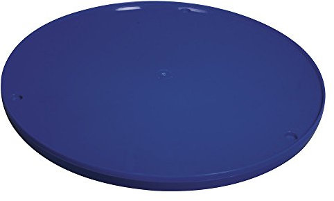 Rayher 8925900 Disco Girevole In Plastica, 27 cm Ø, Blu, Tornio Manuale Per Creta, Massa Modellabile, Lavori Creativi