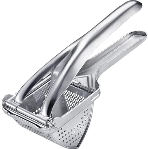 Westmark Kartoffelpresse, mit runder Lochung, Weißblech, Länge: 26 cm, Silber, 61242270
