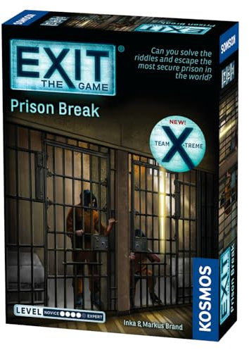 EXIT The Game - Prison Break | Escape Room | Koop-Spiele | 1+ Spieler | Denkspiele | ab 12 Jahren