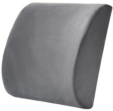 Cojín de apoyo lumbar, almohada lumbar para la parte baja de la espalda,Cojín de almohada de apoyo para asiento de coche - Cojín ergonómico para respaldo de silla para automóvil, viajes y conducción