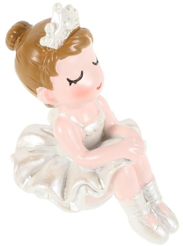 Zerodeko Ballett Mädchen Kuchen Dekoration Eleganter Ballett Topper Für Geburtstagsfeiern Hochzeiten Und Jubiläen Tortenverzierung Für Jede Feier