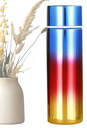 Jubepk isothermes avec couvercles, petite bouteille isotherme en acier inoxydable à double paroi de 150 ml, gobelet portable pour hommes, femmes, adultes et