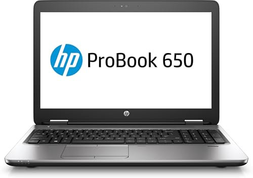 HP Business Laptop Notebook ProBook 650 G2 i5-6200u 8GB 256GB SSD 1366x768 Windows 11 (Generalüberholt)