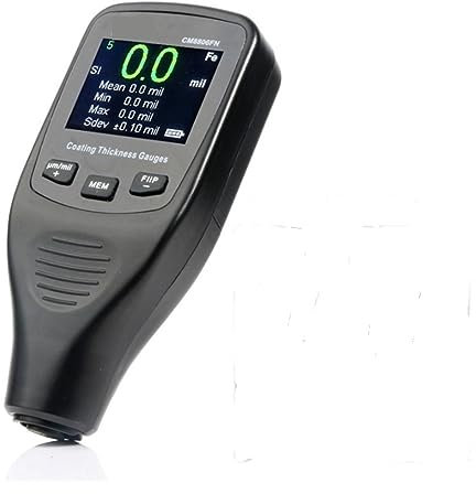 Spessimetro Vernice, Digital Car Body Tester Detailing Tool Calibro di spessore del rivestimento automatico 50mil 1250um Misuratore di spessore del film di vernice for auto