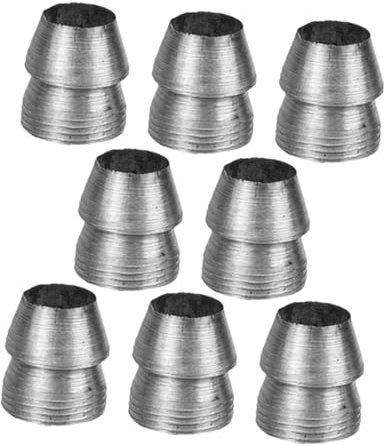CLISPEED 8 Piezas Cuñas Metálicas para Mango de Refuerzo Resistente para Herramientas de Jardinería y Carpintería Soporte Duradero para Reparación y Fijación Fácil