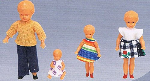 Rülke Holzspielzeug 97200 Minipuppen, bunt
