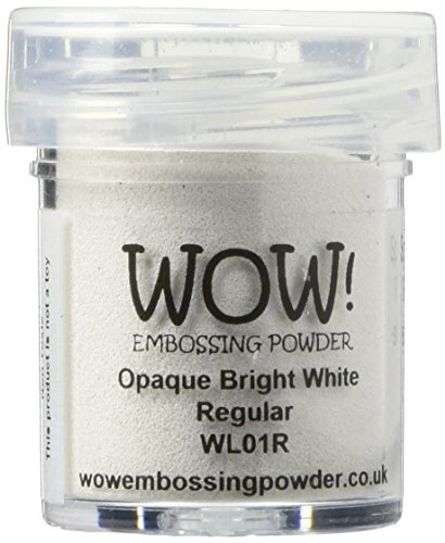 WOW! Poudre à embosser 15 ml - Blanc brillant opaque