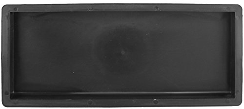 @tec Betonform Schalungsform Gießform Plastikformen für Beton, Rasenkante - Rasenrandstein - Beetumrandung - Randstein - Baumeinfassung, Bogen/Rund - Durchmesser Innen: 44 cm, Breite: 6,7cm