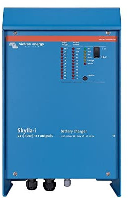 Victron Energy Skylla-i 24-Volt 100 Ampere 230V Batterie-Ladegerät, 1+1 isolierte Ausgänge