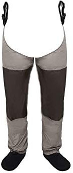 Kylebooker Fliegenfischen Wathose Herren Wasserdicht Bein Hose Stockingfoot Hüfte Wader Oberschenkel Angelhose Wathosen Angelbekleidung Atmungsaktiv