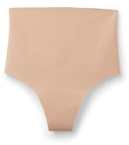 Intimissimi Woman's Raw-Cut Microfiber French Knickers in Natural, Size M