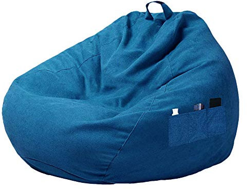 Ghopy Sitzsack für Erwachsene und Kinder, Wohnzimmer-Sitzsack, Riesensitzsack ohne Füllung aus Stoff, für großes Sofa, großen Sessel, Chaiselongue, Innen- und Außenbereich