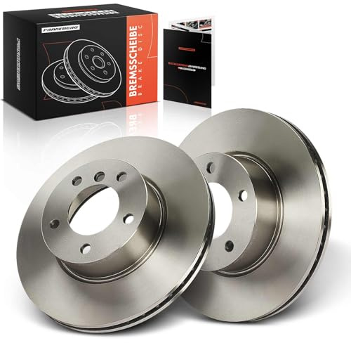Frankberg Bremsscheibensatz inkl. 2x Bremsscheiben Vorne Belüftet Ø300mm Kompatibel mit 3er Touring E91 1er E81 E87 3er E90 Z4 Roadste.r E89 Replace# 34116783752