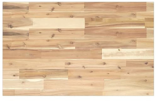 vidaXL Schreibtischplatte Unbehandelt 80x50x2 cm Massivholz Akazie
