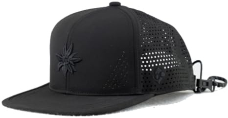 Bavarian Caps Edelweiß Outdoor V2 Schwarz Snapback