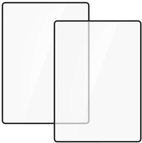 JYNXOR 2 Piezas Lupa De Lectura De PáGina Completa, Lupa De Lectu De Mano,Grande, Lupa Para Leer Libros, Cristal De Lectura De Tarjetas De Visita, Adecuado Para Leer Libros Y PerióDicos