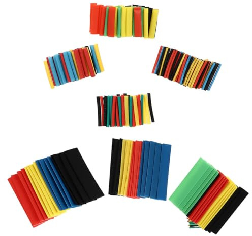 LIFKICH 656pezzi Guaina Termorestringente per Fili Kit Guaine Termorestringenti per Cavi Elettrici Tubi Termorestringenti Industriali in Plastica Isolamento Affidabile