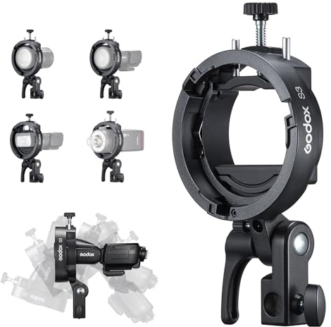 Godox S3 Speedlite - Soporte para flash tipo S