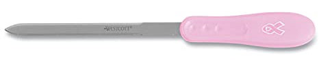 Westcott Pink Ribbon Brieföffner aus Edelstahl