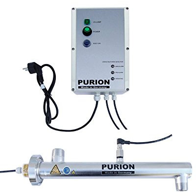 PURION 1000 H UV Anlage Wasserklärer mit UVC Legionellen (PURION 1000 H Sensorüberwachung)