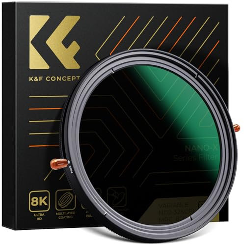 K&F CONCEPT 77mm Polfilter(CPL) & ND2-ND32 Filter 2-IN-1 multifunktionaler Filter（1-5 Blendenstufen）