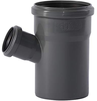 Tuyau HT et pièces moulées DN 110 (dérivation 110/50 67 degrés).