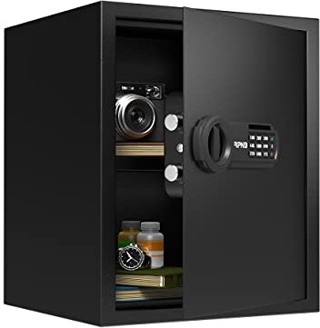 RPNB Deluxe Cessato di Sicurezza e Serratura, Salvadanaio, Cassaforte a tastiera numerica, perfetto per Ufficio a casa, Hotel, Gioielli Commerciali, Pistola, deposito di contanti. 43L