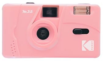 Kodak M35 Wiederverwendbare Filmkamera, 35 mm, ikonisch, Retro, Lomo Kodak M35, Rosa