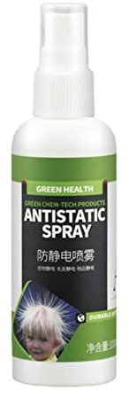 BERAC Static Cling Spray 100ml Natural Static Remover Travel Size Spray Anti-Milling Milling Mill Mild Non-Irritating Spray Static Protection Spray for Crimping Clothes and Furniture